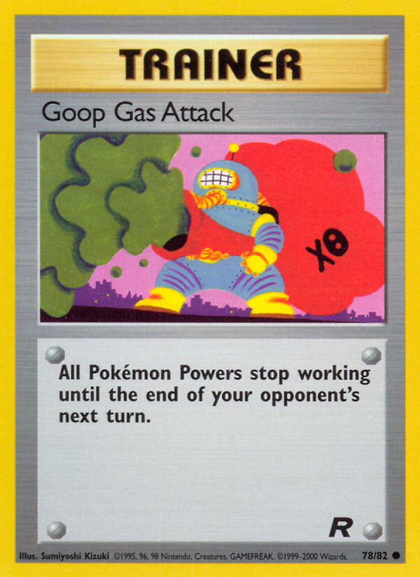 Rocket set Goop Gas Attack #78/82 unlimited