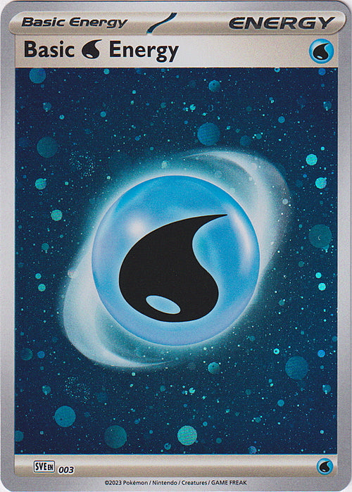 Scarlet & Violet Basic Cosmos Holo Water Energy #3 –