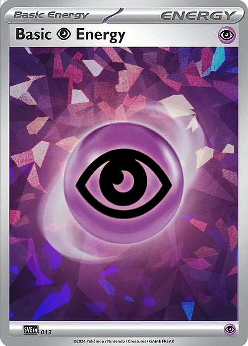 Scarlet & Violet Basic Cracked Ice Psychic Energy #13