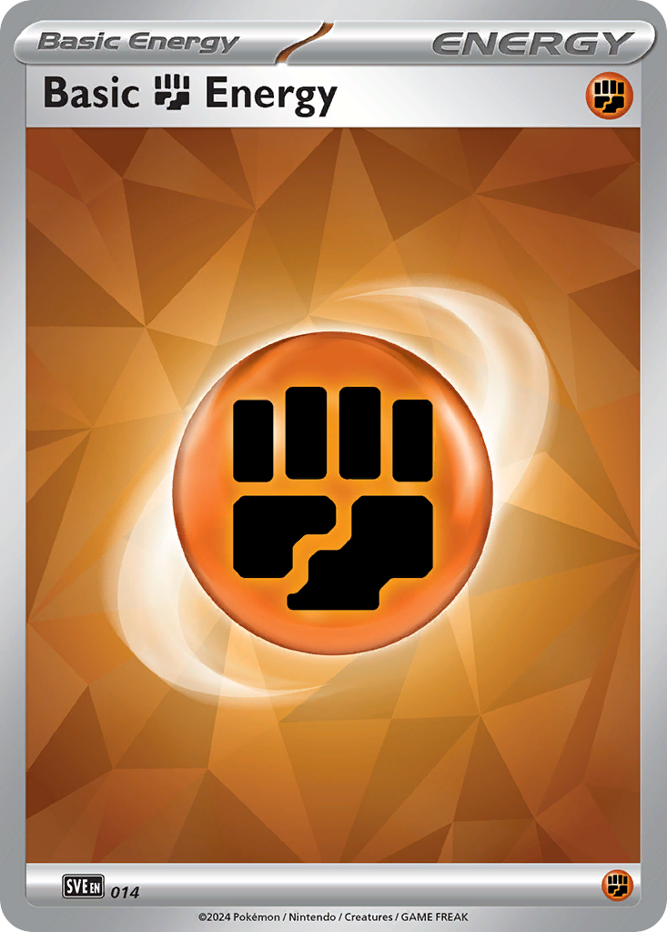 Scarlet & Violet Basic Fighting Energy #14