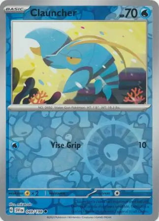Scarlet & Violet Clauncher #49/198 reverse holo