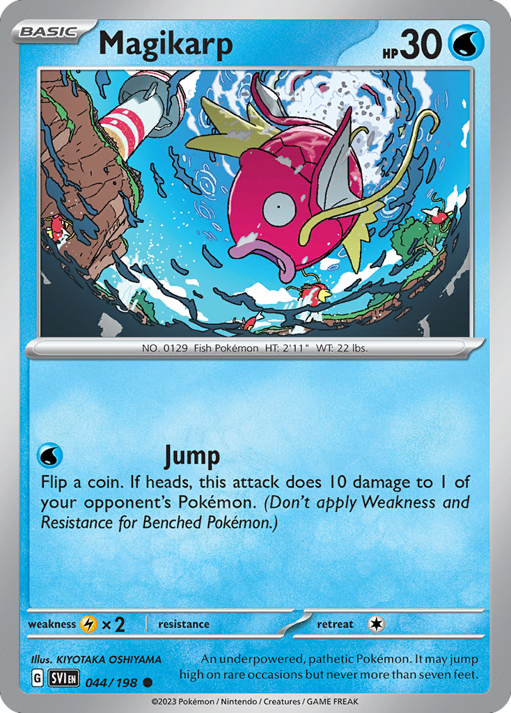 Scarlet & Violet Magikarp #44/198