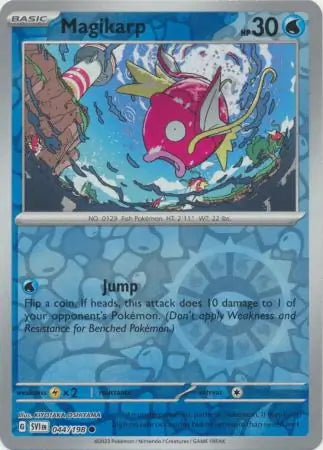 Scarlet & Violet Magikarp #44/198 reverse holo