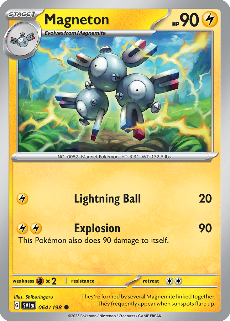 Scarlet & Violet Magneton #64/198