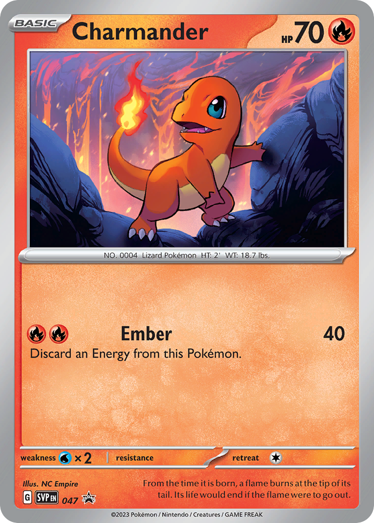 Scarlet & Violet Promo Charmander #47