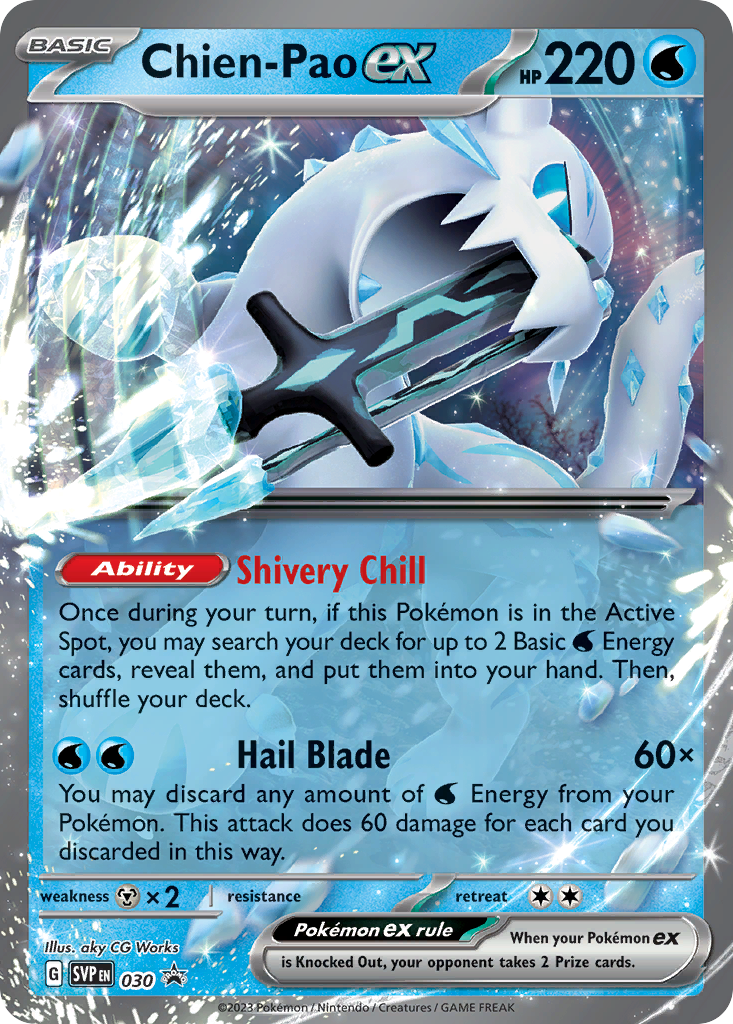 Scarlet & Violet Promo Chien-Pao ex #30