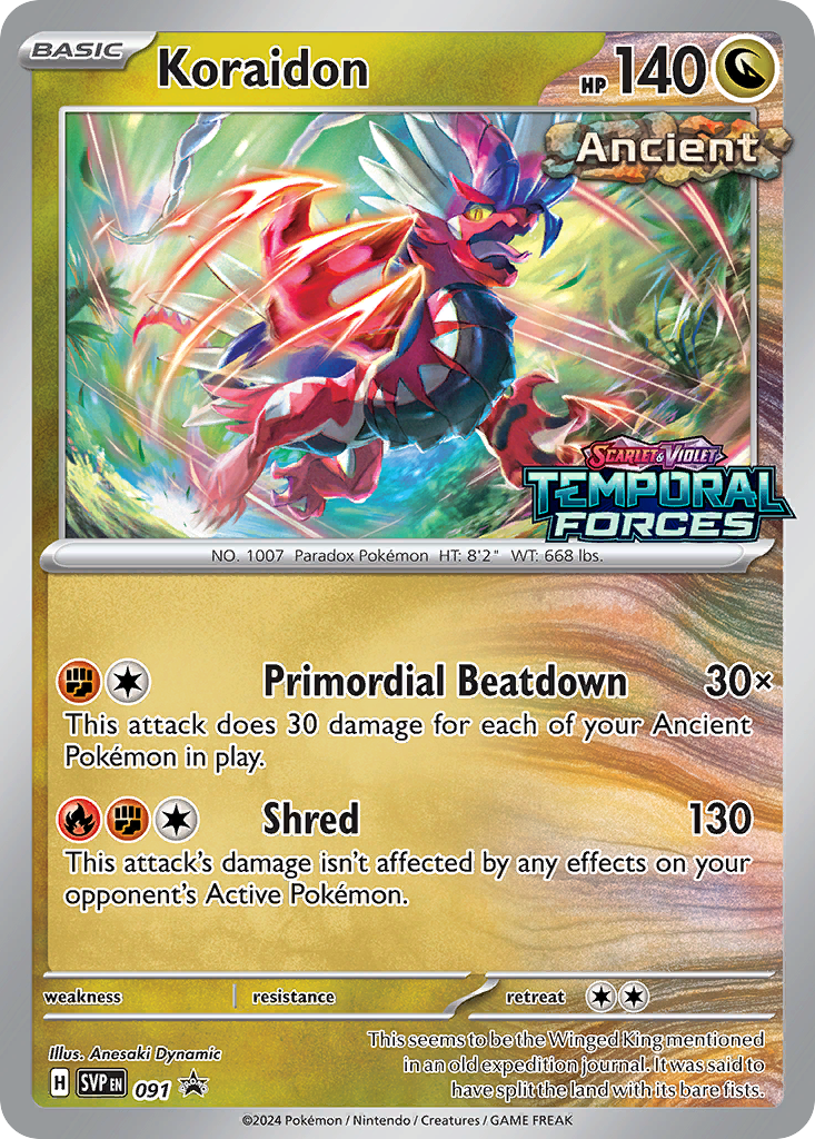 Scarlet & Violet Promo Koraidon #91