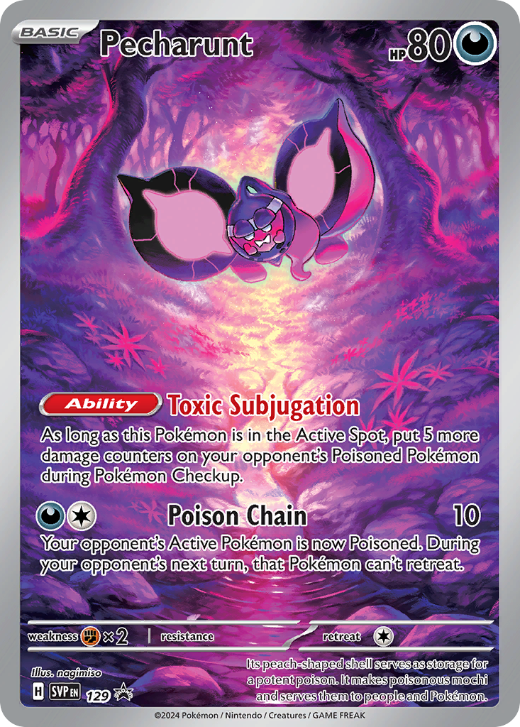 Scarlet & Violet Promo Pecharunt #129