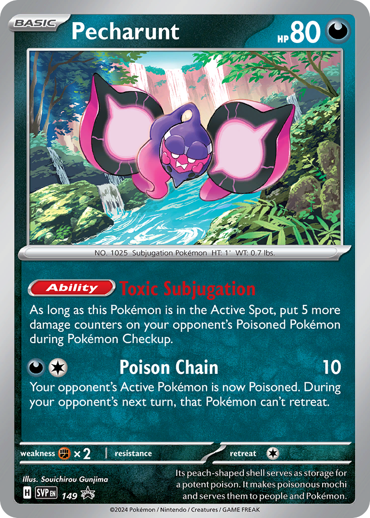 Scarlet & Violet Promo Pecharunt #149