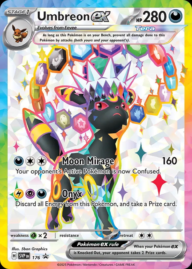 Scarlet & Violet Promo Umbreon ex #176