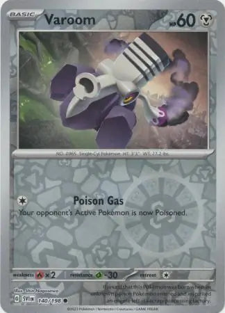 Scarlet & Violet Varoom #140/198 reverse holo