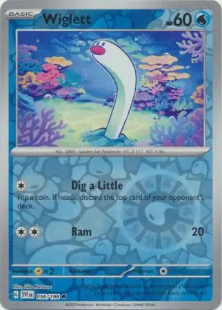 Scarlet & Violet Wiglett #56/198 reverse holo