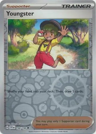 Scarlet & Violet Youngster #198/198 reverse holo