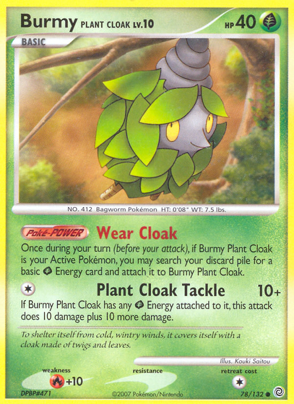 Secret Wonders Burmy Plant Cloak #78/132