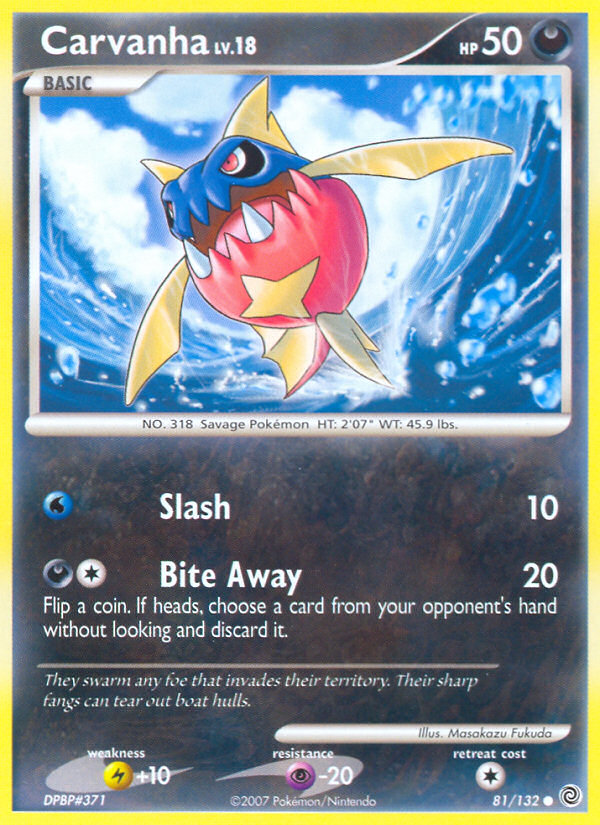 Secret Wonders Carvanha #81/132