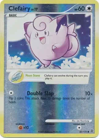 Secret Wonders Clefairy #83/132 reverse holo