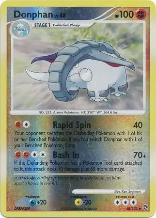 Secret Wonders Donphan #48/132 reverse holo