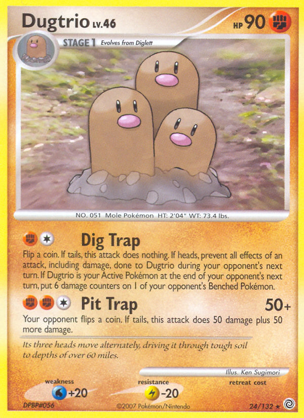 Secret Wonders Dugtrio #24/132