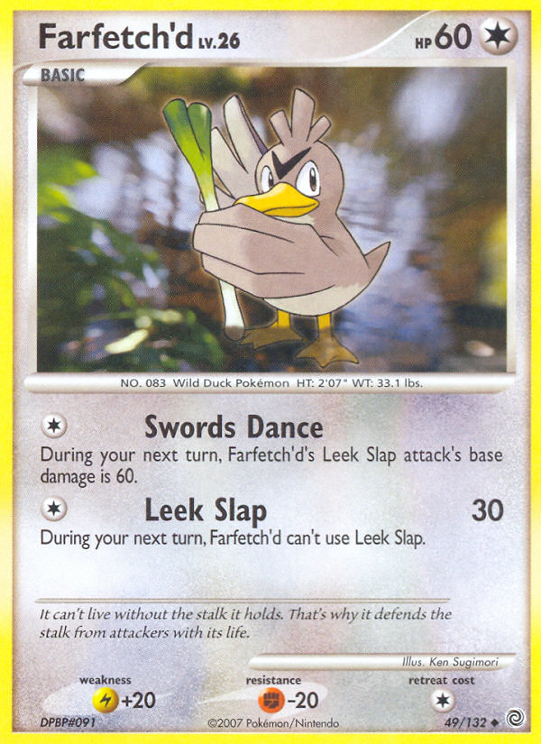 Secret Wonders Farfetch'd #49/132