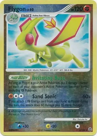 Secret Wonders Flygon #5/132 reverse holo