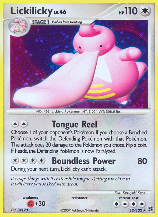 Secret Wonders Holo Lickilicky #12/132