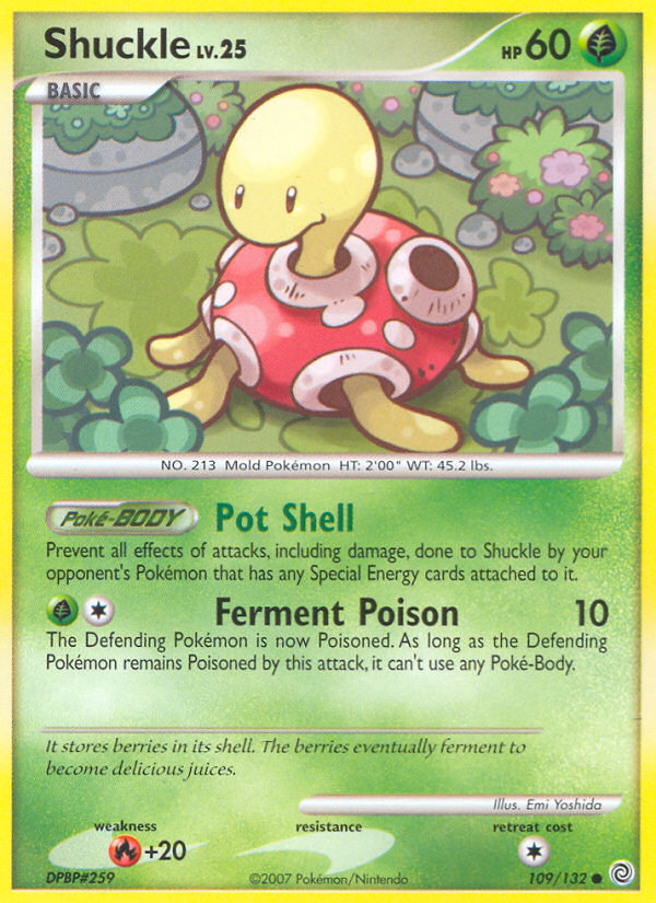Secret Wonders Shuckle #109/132
