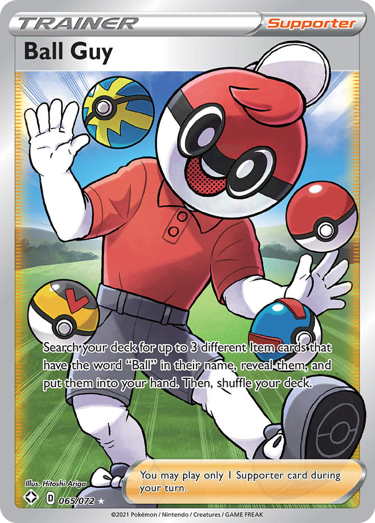 Shining Fates Ball Guy #65/72