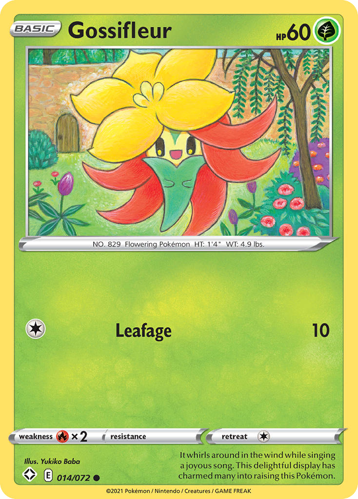 Shining Fates Gossifleur #14/72