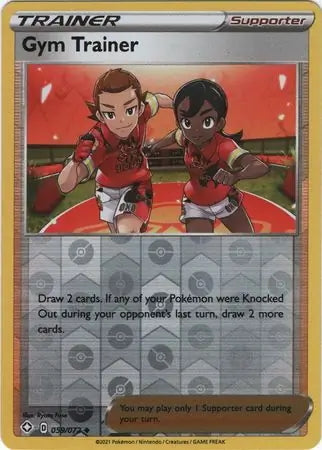 Shining Fates Gym Trainer #59/72 reverse holo