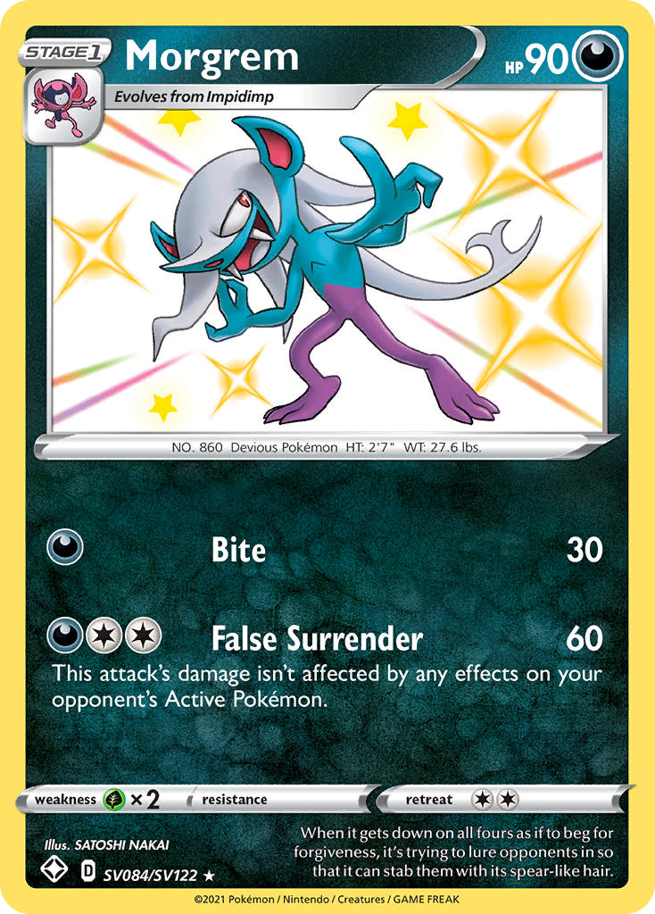 Shining Fates SV84/SV122 Morgrem