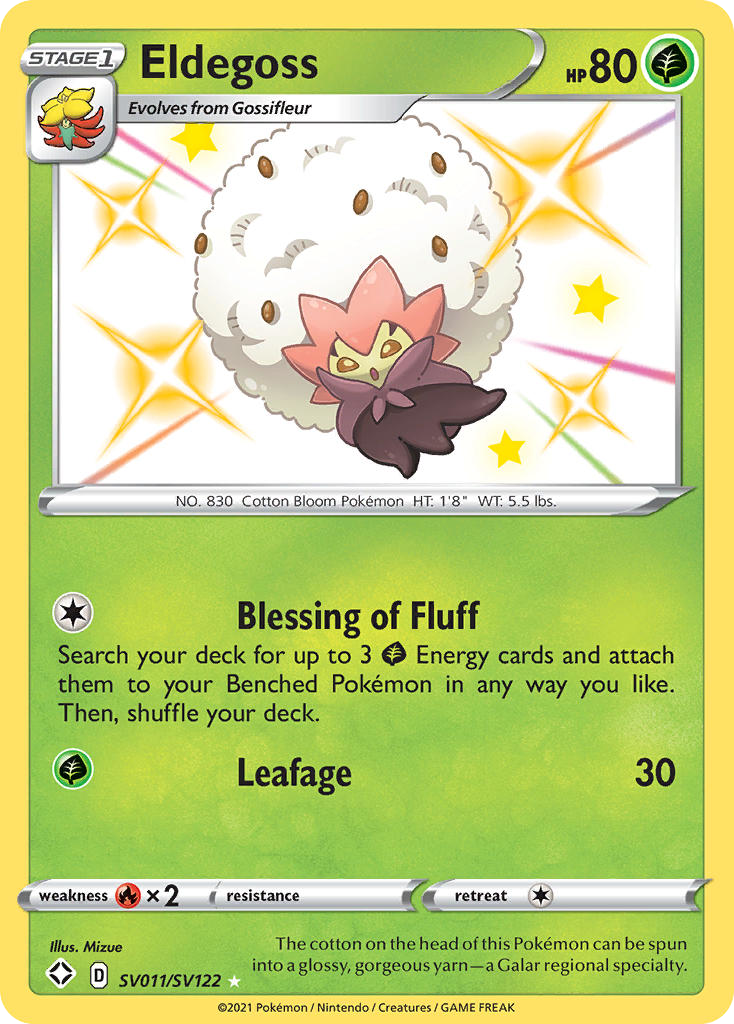 Shining Fates SV Eldegoss SV11/SV122