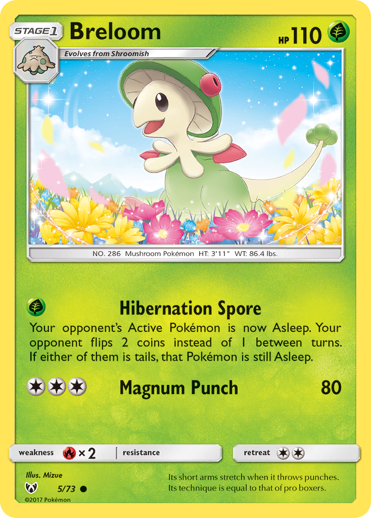Shining Legends Breloom #5/73