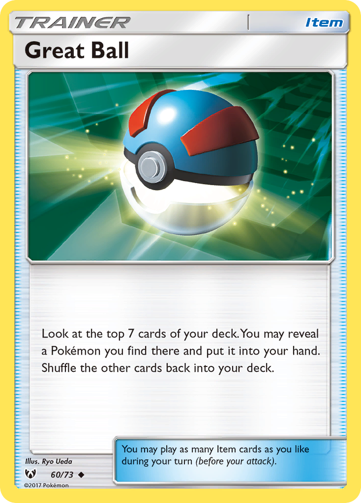 Shining Legends Great Ball #60/73