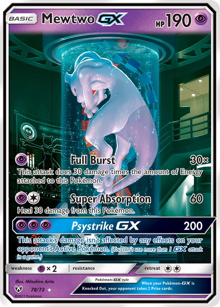 Shining Legends Mewtwo GX #78/73 – Kaartenverzamelen.nl