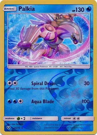 Shining Legends Palkia #24/73 reverse holo