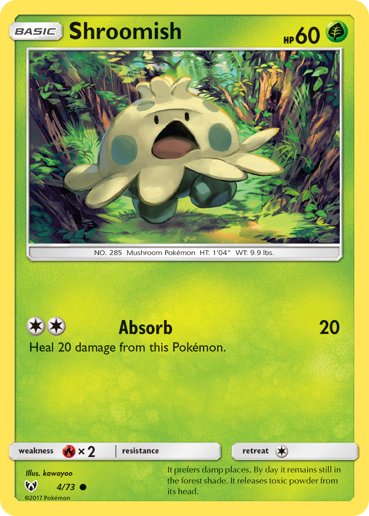 Shining Legends Shroomish #4/73