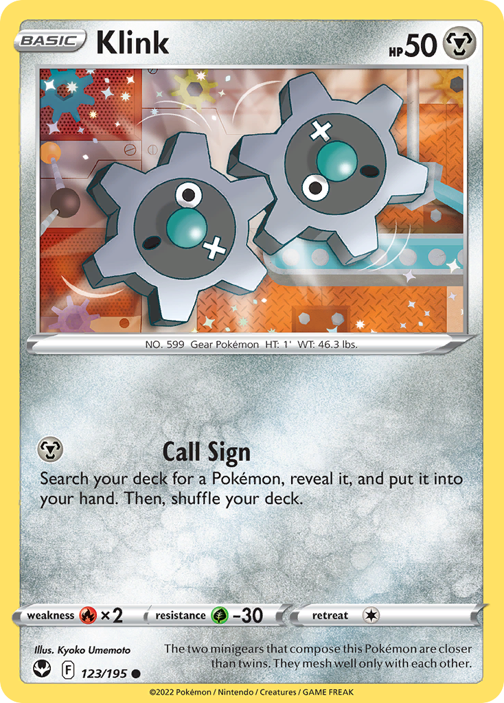 Silver Tempest Klink #123/195