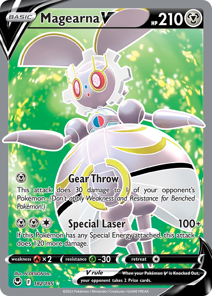 Silver Tempest Magearna V #182/195