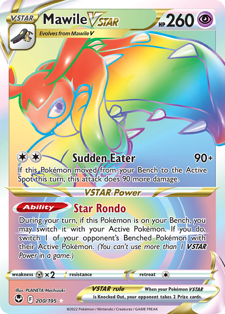 Silver Tempest Mawile VSTAR #200/195