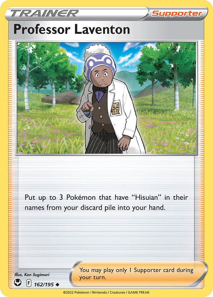 Silver Tempest Professor Laventon #162/195