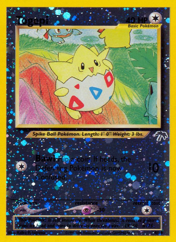 Togepi Southern s 英語版 4/18 Southern Islands Togepi #4 – Kaartenverzamelen.nl