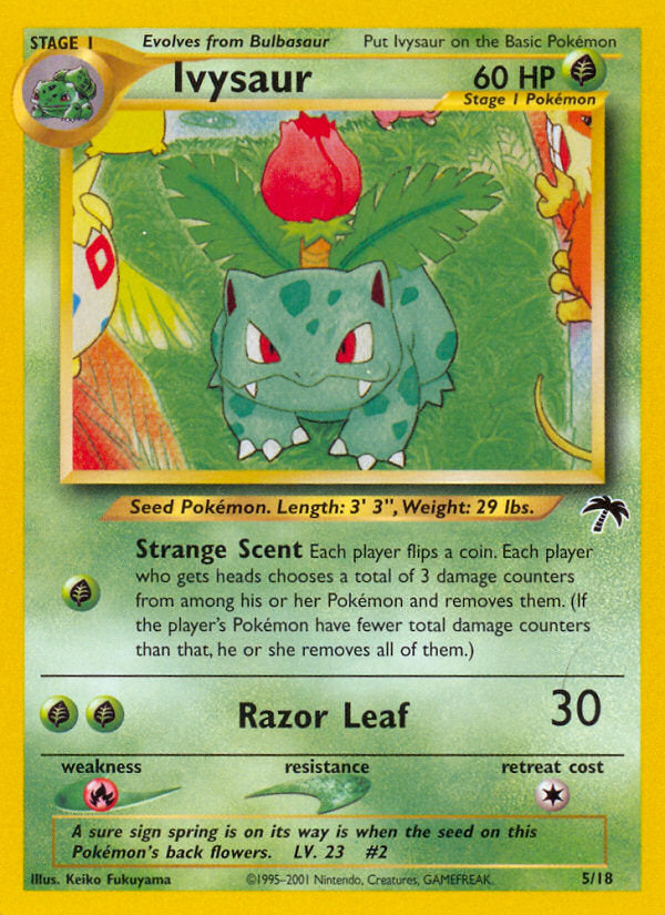 southern island pokemon cards Islands Ivysaur #5 – Choose One:DB FIN Y'shtola Vending Type_Redemption cementing its place as New FFXVI Card from