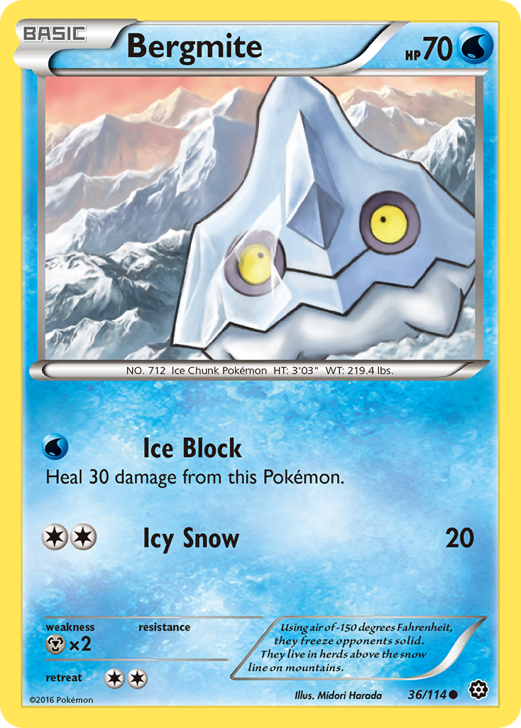 Steam Siege Bergmite #36/114