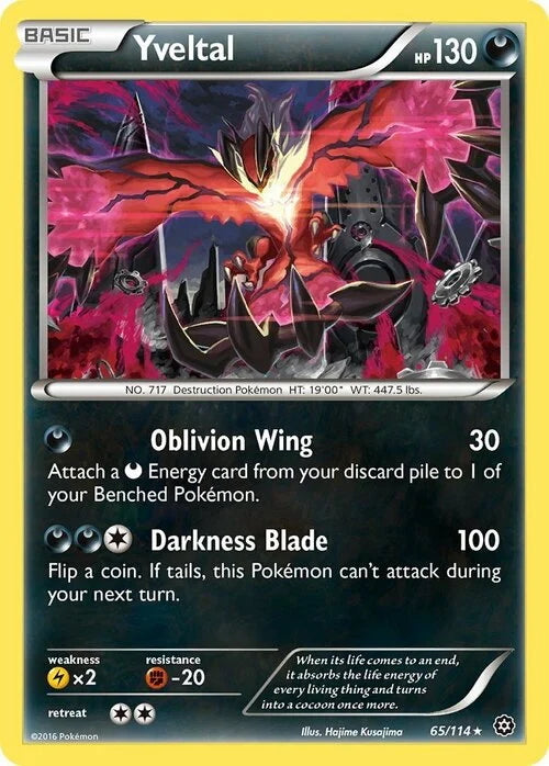 Steam Siege Yveltal #65/114
