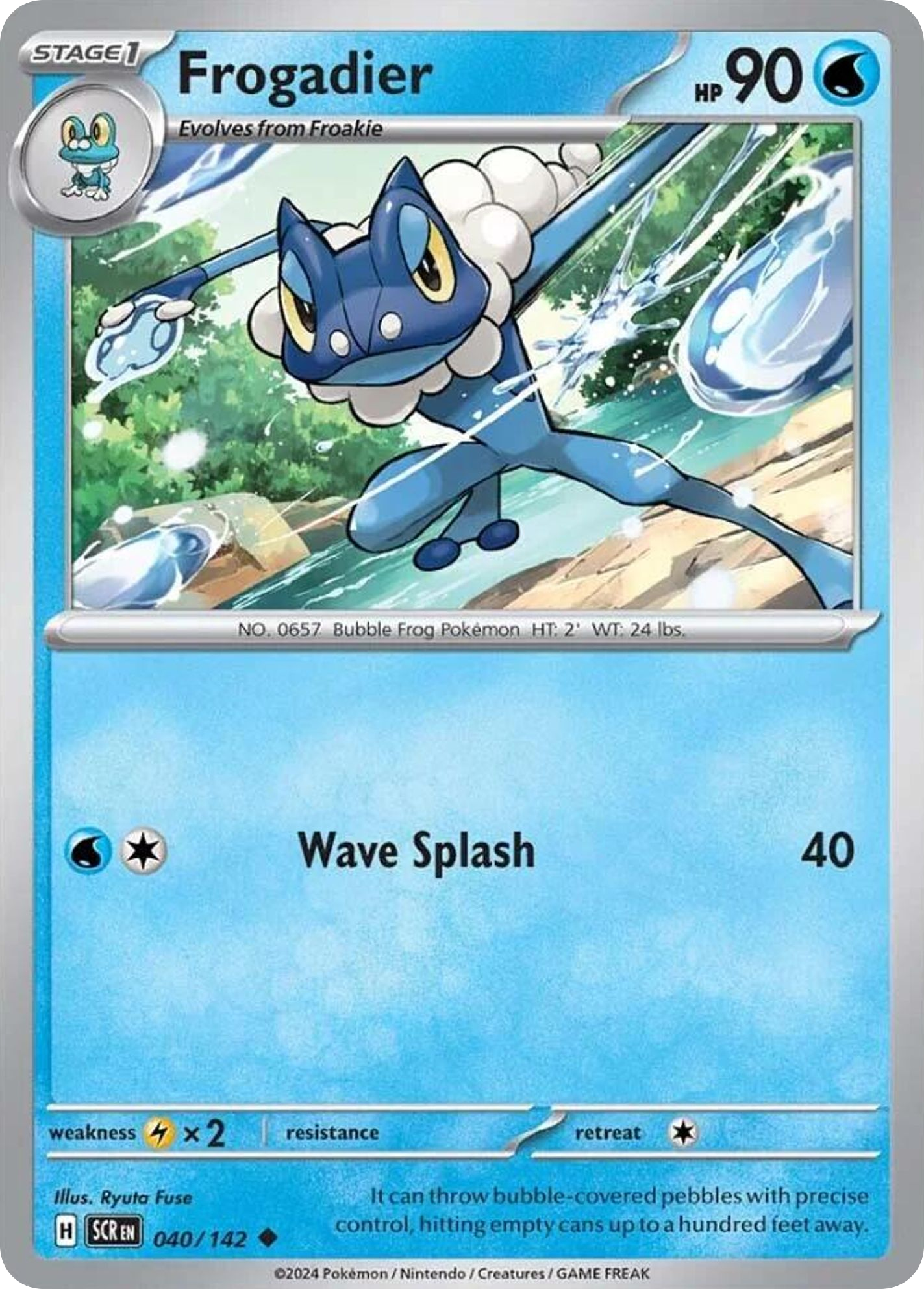 Stellar Crown Frogadier #40/142