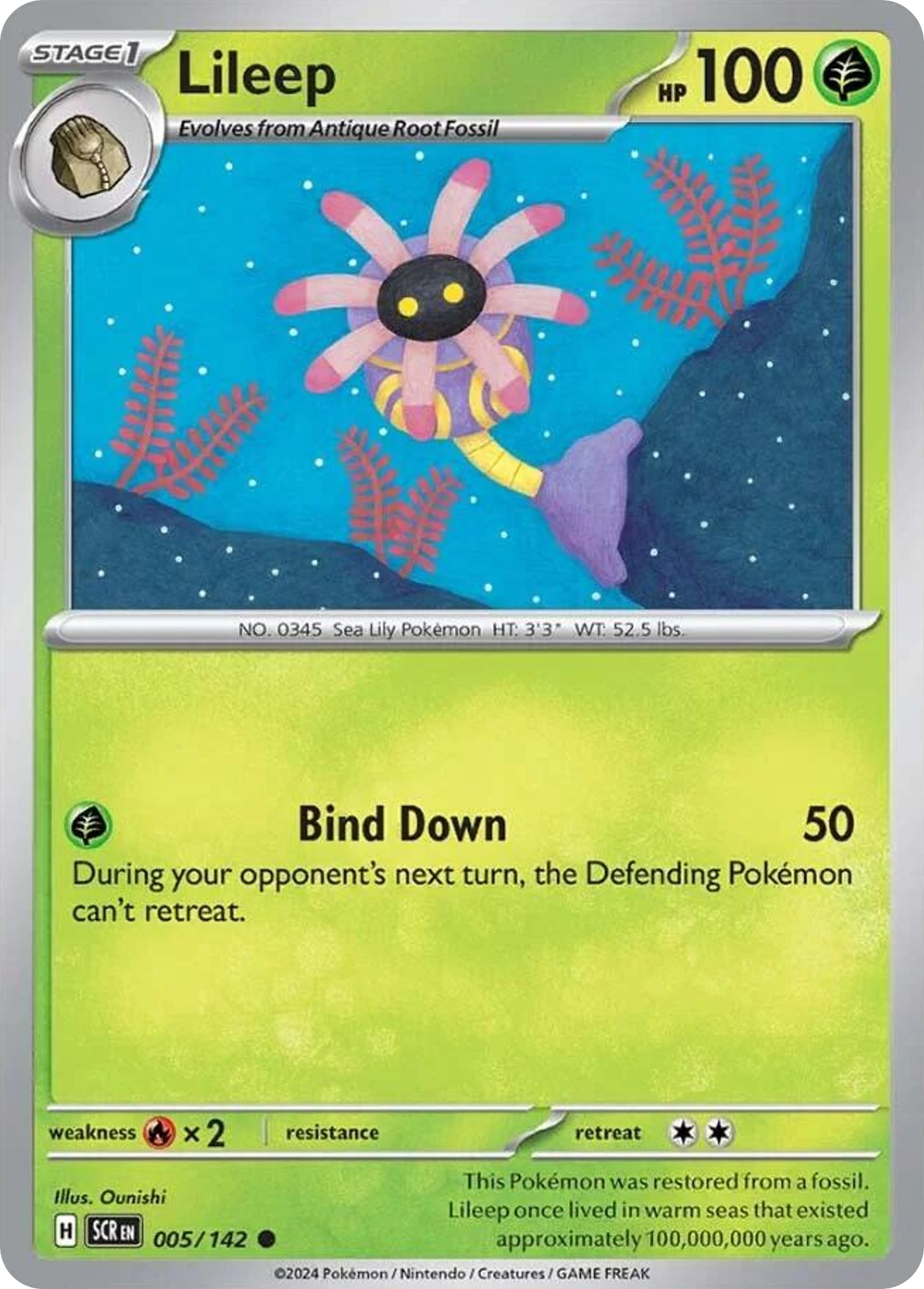Stellar Crown Lileep #5/142