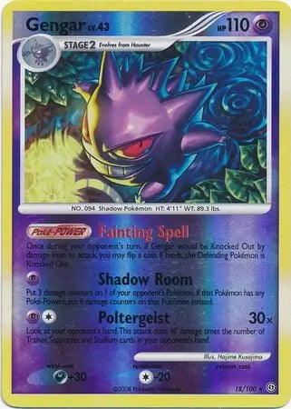Stormfront Gengar #18/100 reverse holo