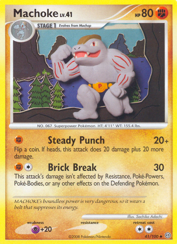 Stormfront Machoke #41/100