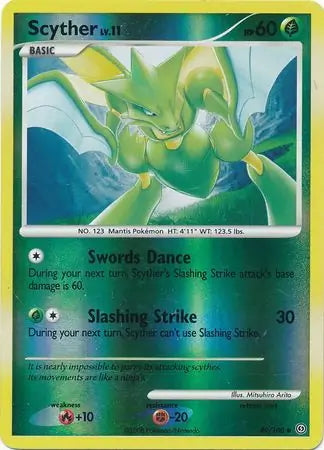Stormfront Scyther #49/100 reverse holo