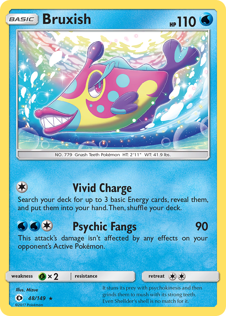 Sun & Moon Bruxish #48/149